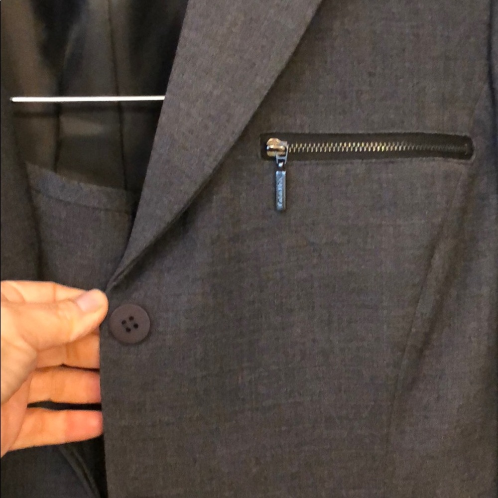 💼Grey CK Skirt Suit NWOT - Picture 2 of 6